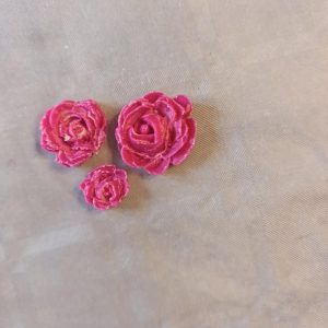 Fondant Rose precieuse